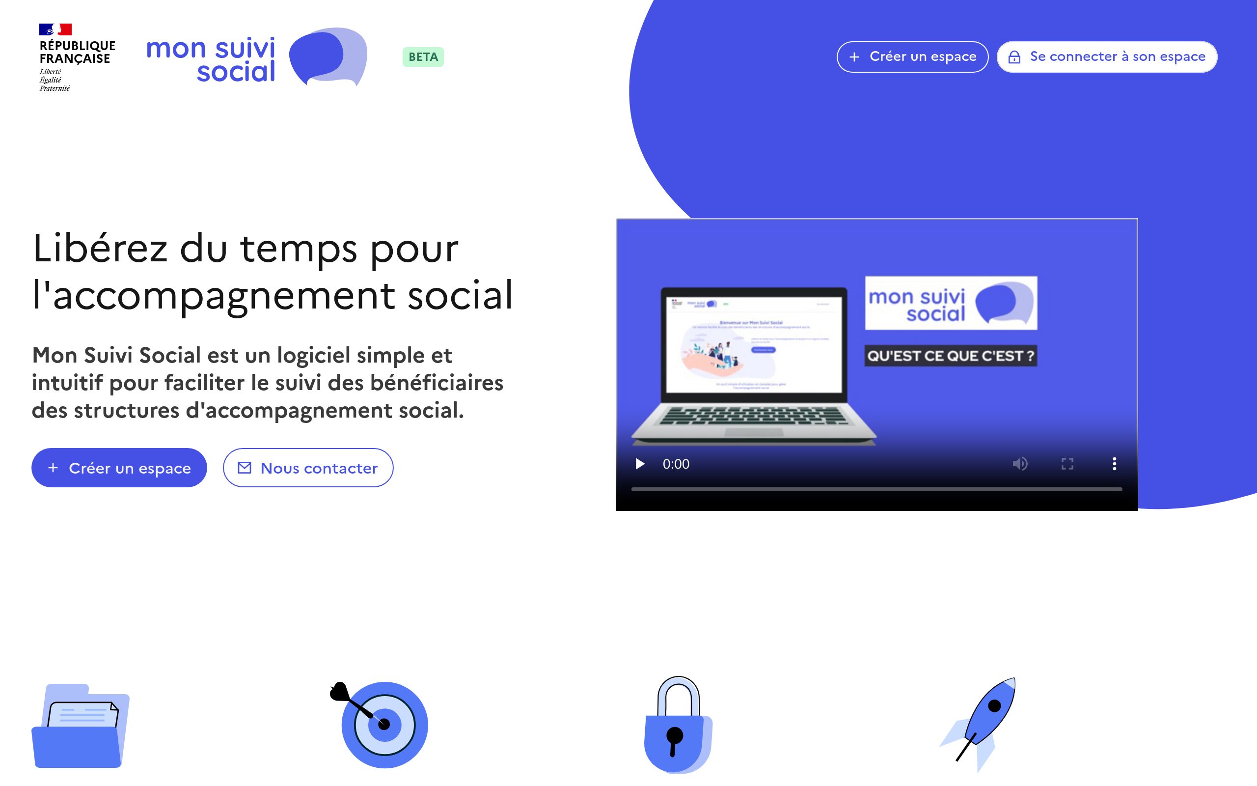 Copie d'écran de https://monsuivisocial.incubateur.anct.gouv.fr/